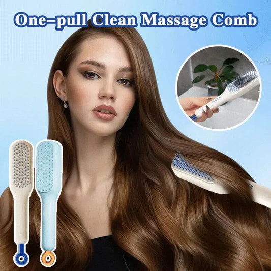 One-pull Clean Massage Comb